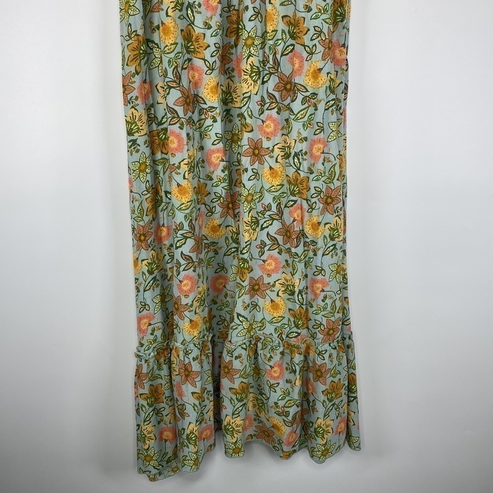 Olivaceous Floral Cottagecore Maxi Dress Size Medium - Picture 3 of 9